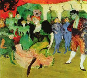  Henri  Toulouse-Lautrec Dance to the Moulin Rouge